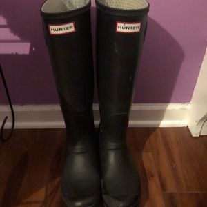 Hunter Matte Tall Rain Boots